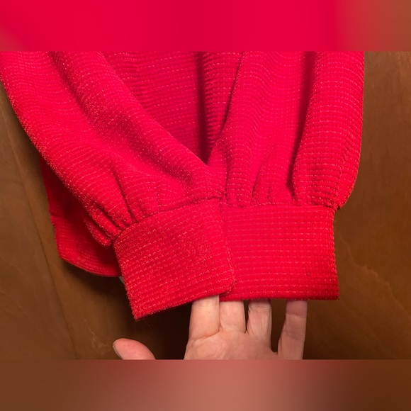 Time and True Women's Red Sweater Size L (12-14) - Picture 2 of 10